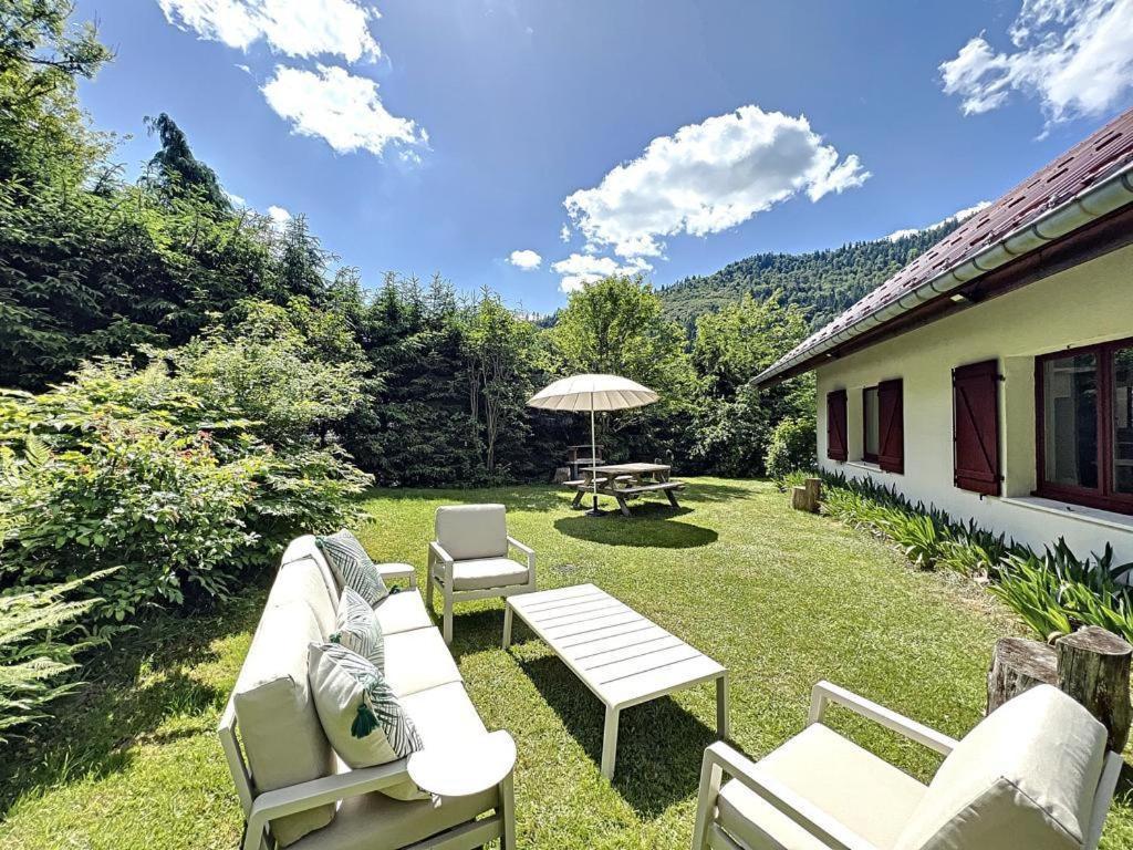 Les Cimes Blanches Cledicihome Chalet 10 Pers Spa & Grand Terrain 4 Minutes Des Pistes La Bresse Eksteriør billede