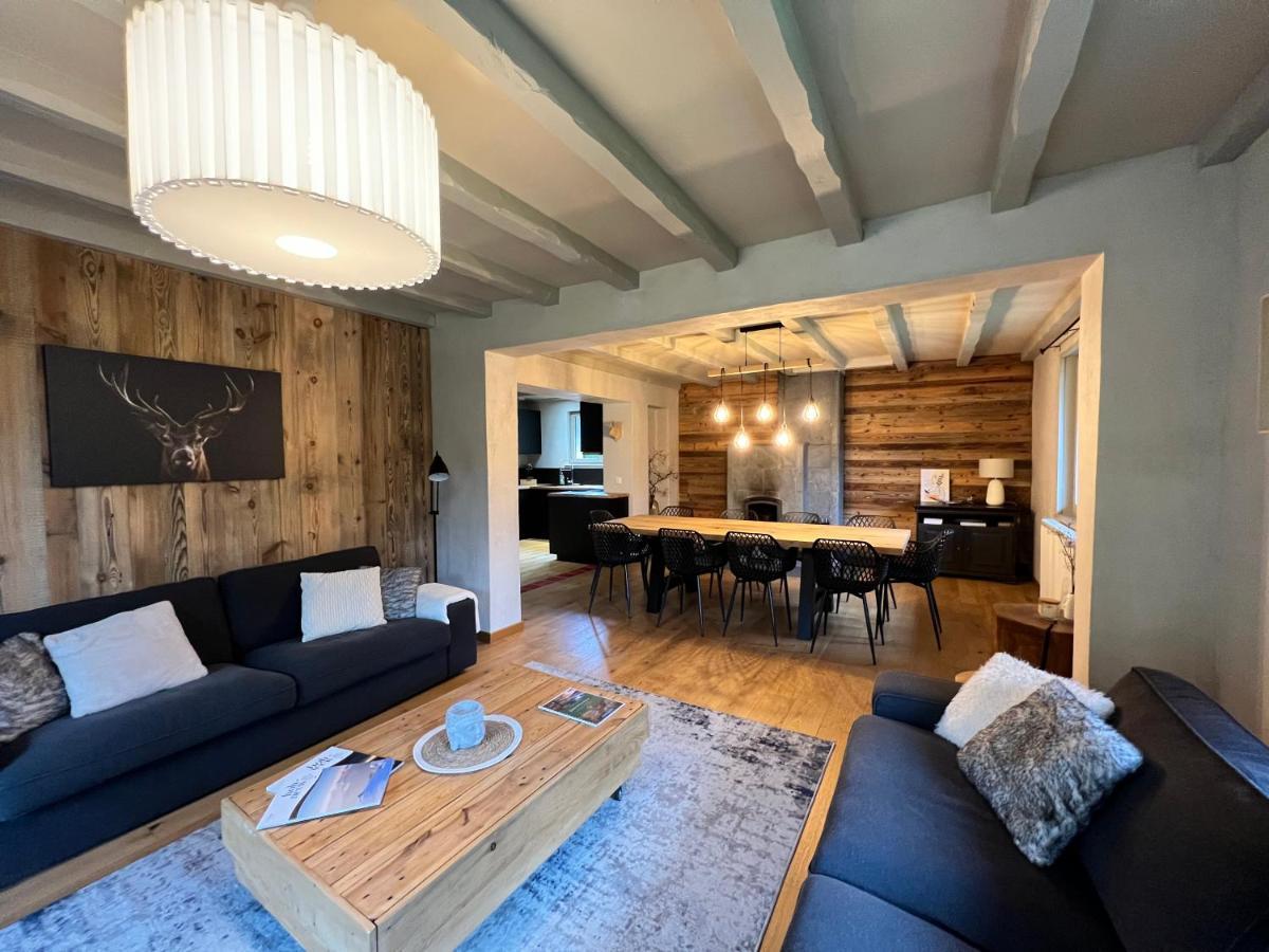 Les Cimes Blanches Cledicihome Chalet 10 Pers Spa & Grand Terrain 4 Minutes Des Pistes La Bresse Eksteriør billede