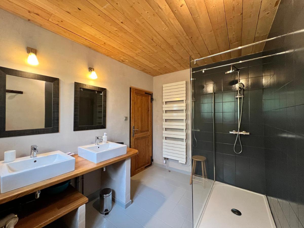 Les Cimes Blanches Cledicihome Chalet 10 Pers Spa & Grand Terrain 4 Minutes Des Pistes La Bresse Eksteriør billede